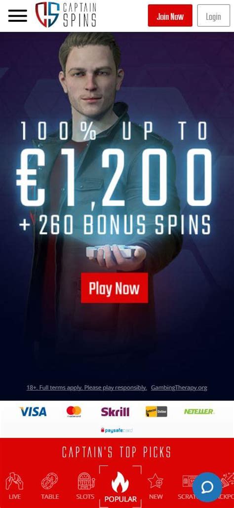 Captain Spins Casino Review (2024) .